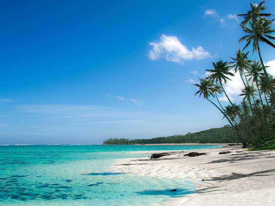 Beach in Fiji