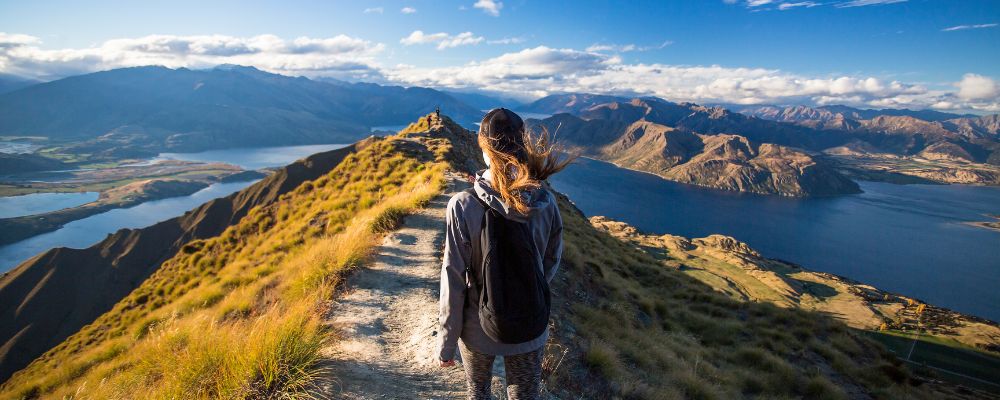 Hiking mountain