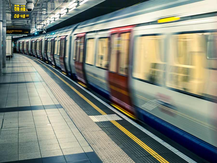 The tube, London